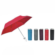 Compact 4 Fold Manual Mini Umbrella for Lady